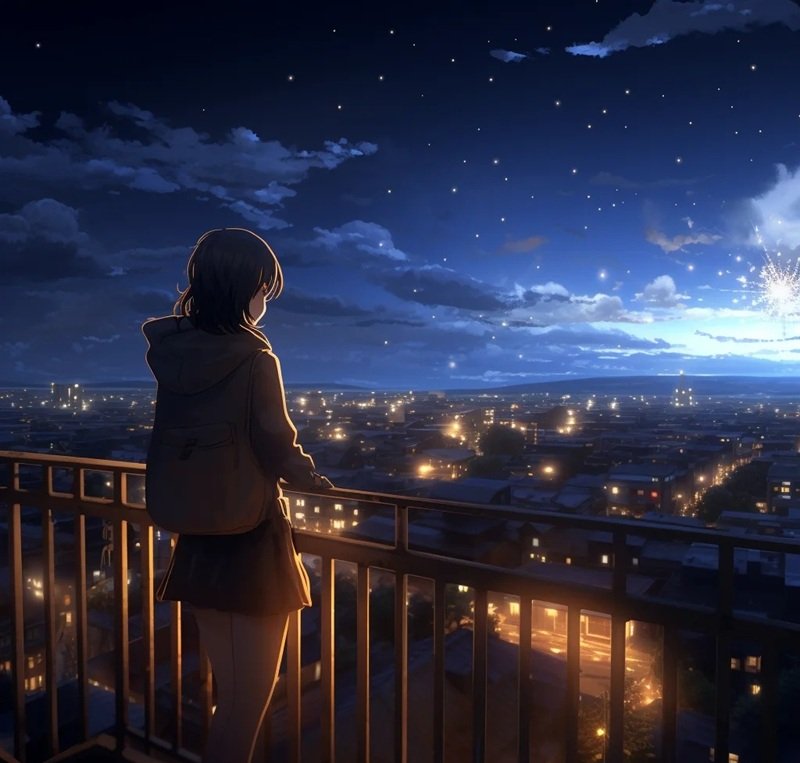 avatar cô đơn nữ anime 9