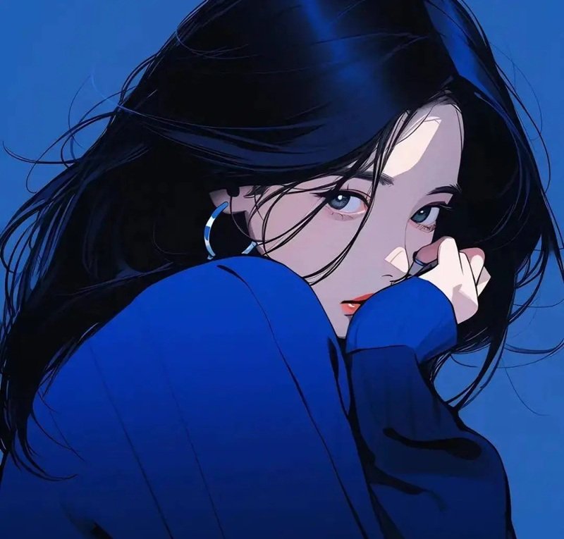 avatar cô đơn nữ cute 10