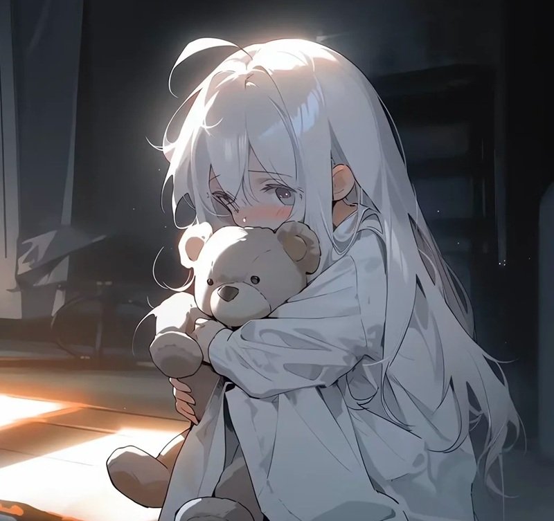 avatar cô đơn nữ cute 4