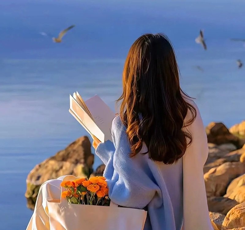 avatar cô gái quay lưng người thật 16