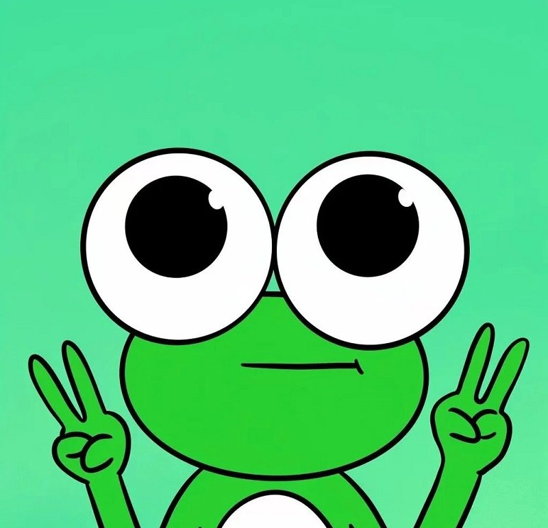 avatar con ếch cute 5