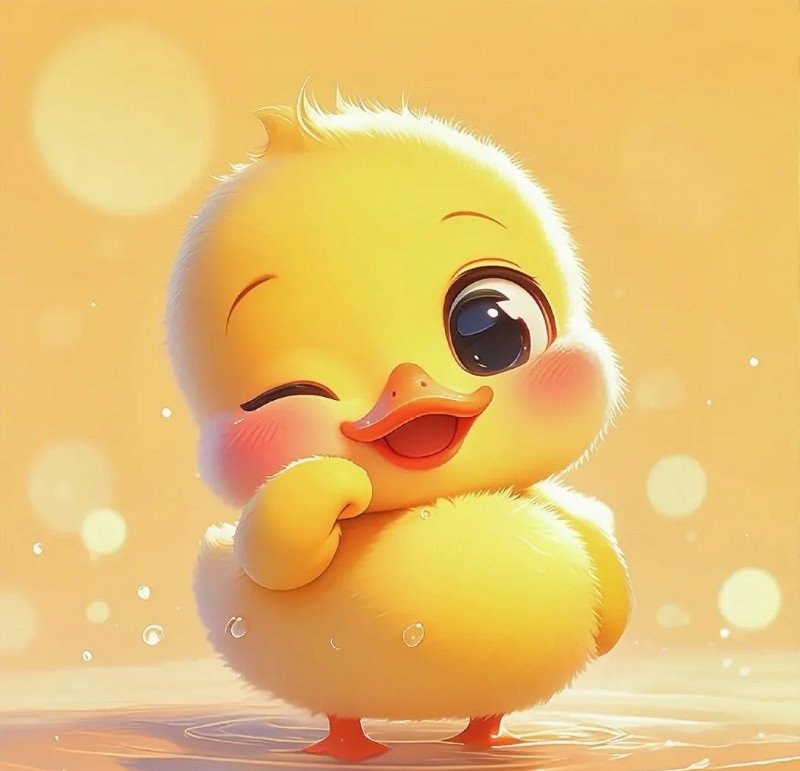 avatar con vịt vàng cute 7