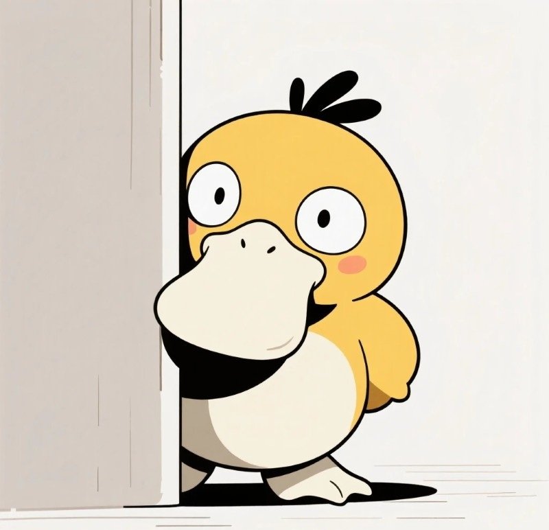 avatar con vịt vàng cute 8