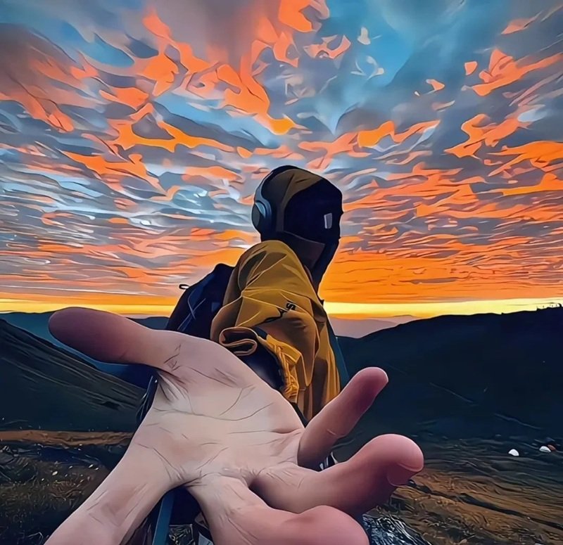 avatar cool ngầu ảnh trai đẹp che mặt 6