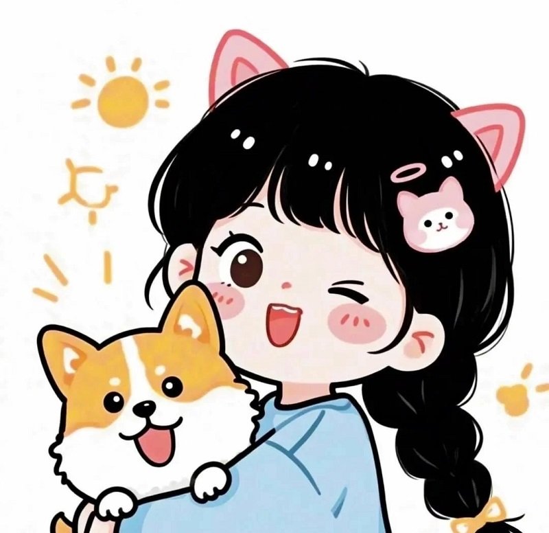 avatar cute anime chibi ảnh cute 3