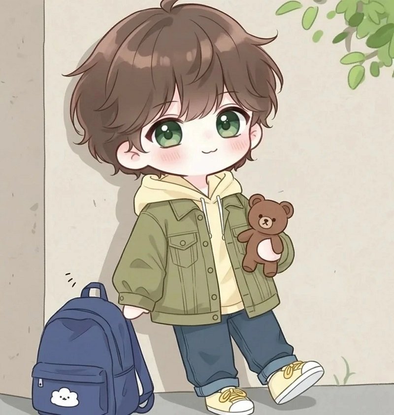 avatar cute chibi nam 11