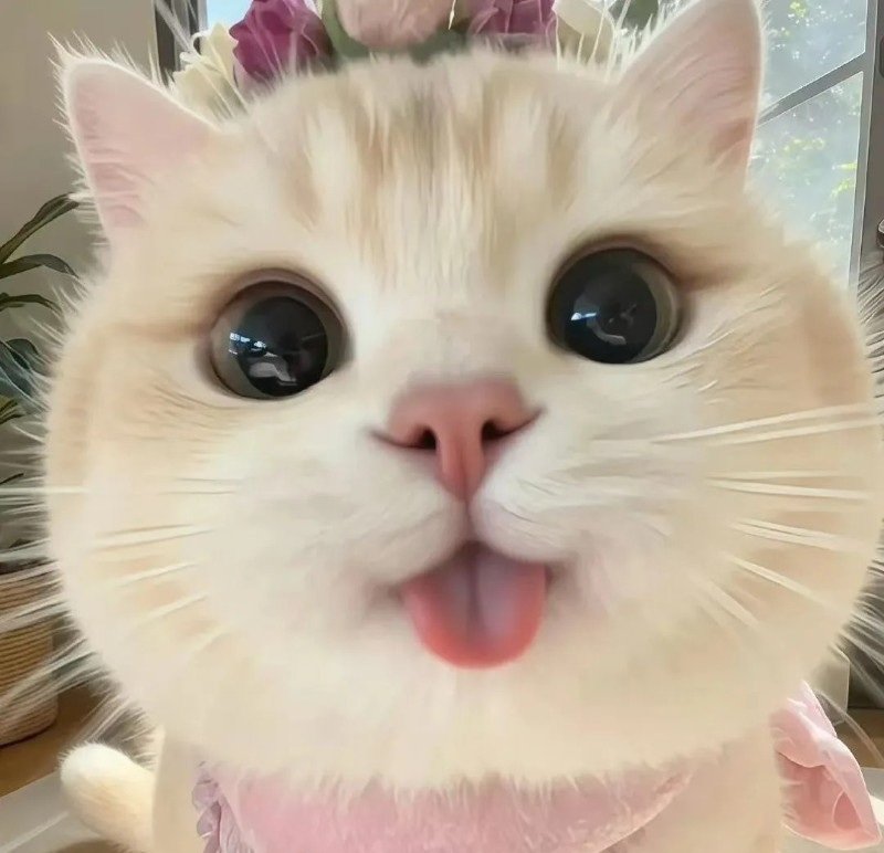 avatar cute mèo ngáo 1