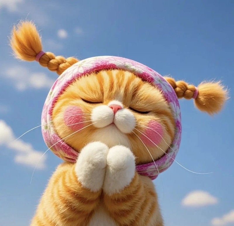 avatar cute mèo ngáo 7