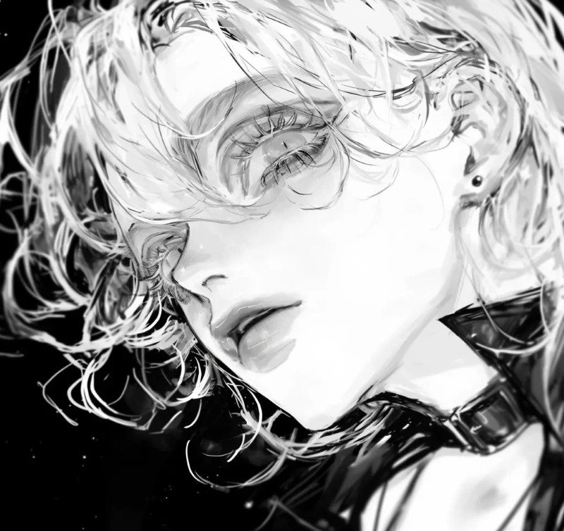 avatar đen trắng 10