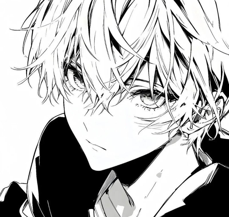 avatar đen trắng cho nam 1