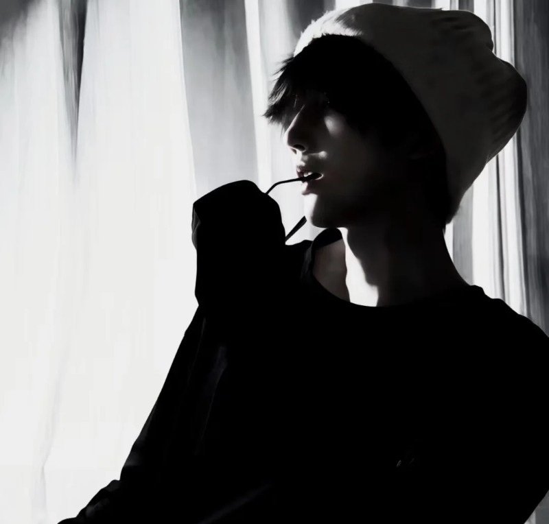 avatar đen trắng cho nam 7