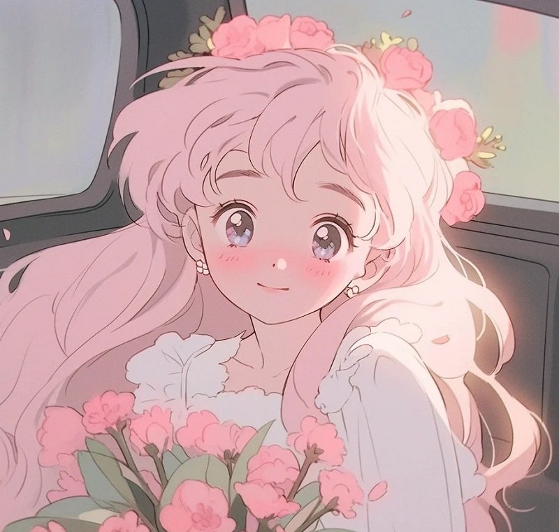 avatar đôi anime dễ thương