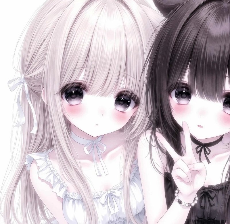 avatar đôi bạn thân nữ 27