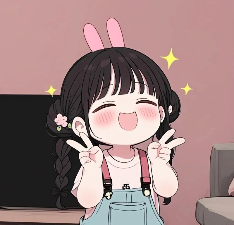 avatar đôi bạn thân nữ anime cute 3