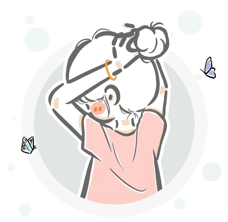 avatar đôi bạn thân nữ cute 2