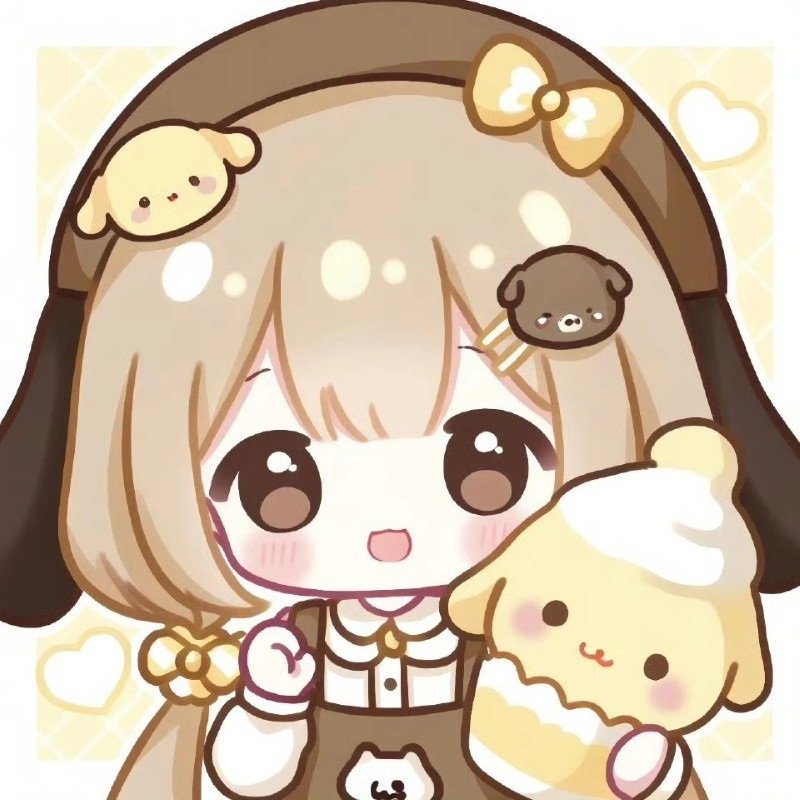 avatar đôi bạn thân nữ cute chibi 7