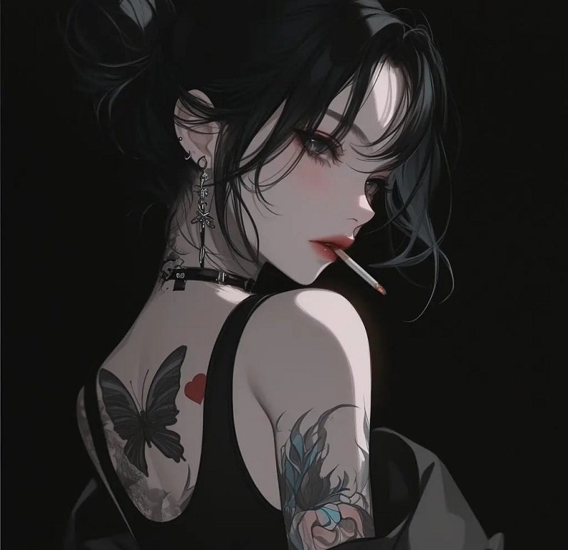 avatar đôi bạn thân nữ ngầu 1