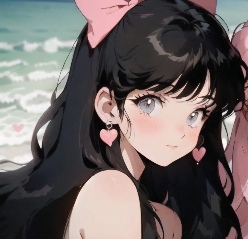 avatar đôi cho 2 người bạn thân nữ cute 1