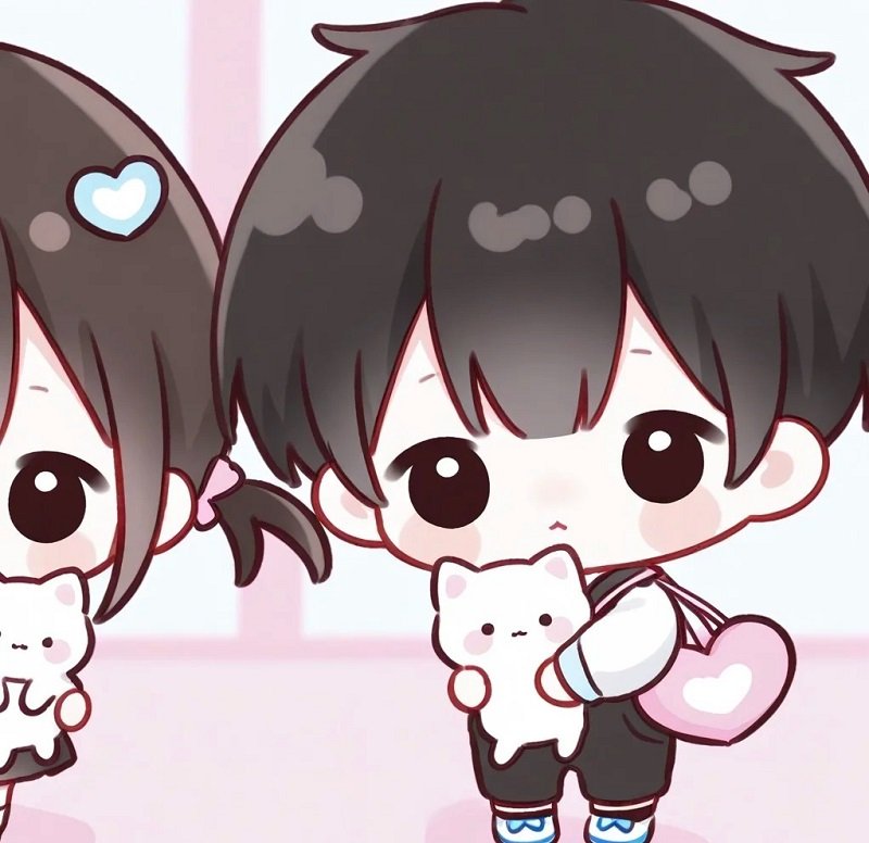avatar đôi cute chibi 19