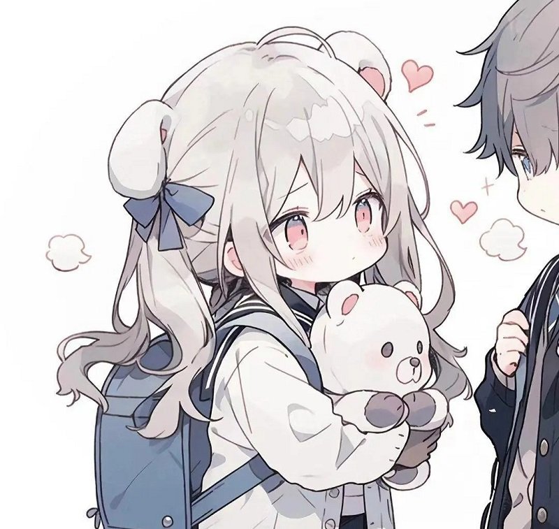 avatar đôi cute chibi 20