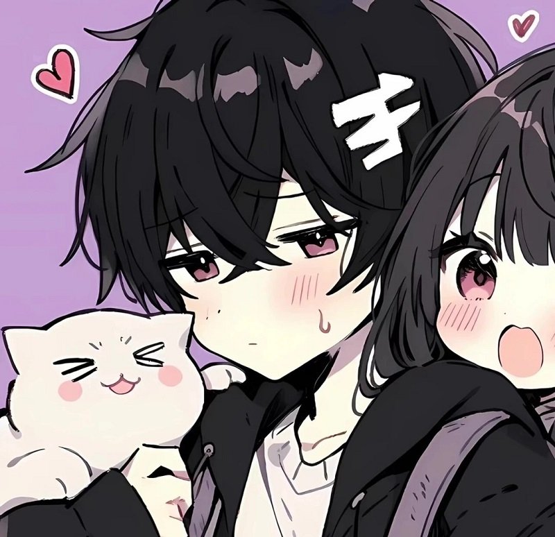 avatar đôi cute chibi 22