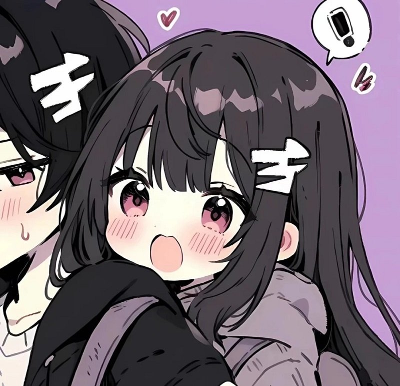 avatar đôi cute chibi 23