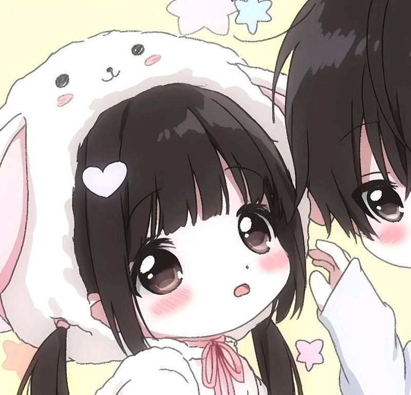 avatar đôi cute chibi 27