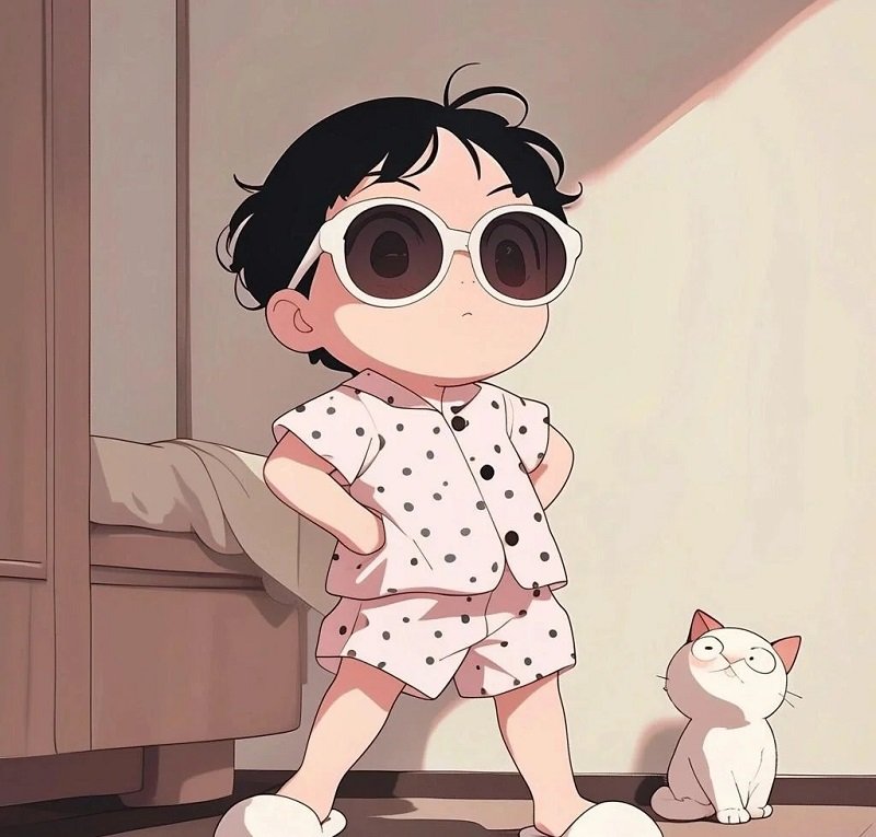 avatar đôi cute chibi 32