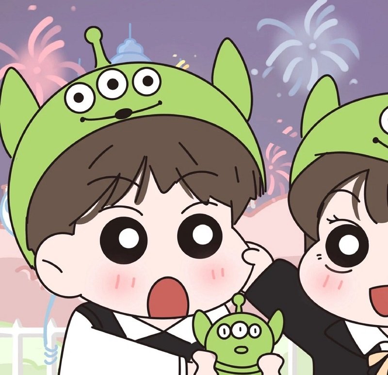 avatar đôi cute chibi 37