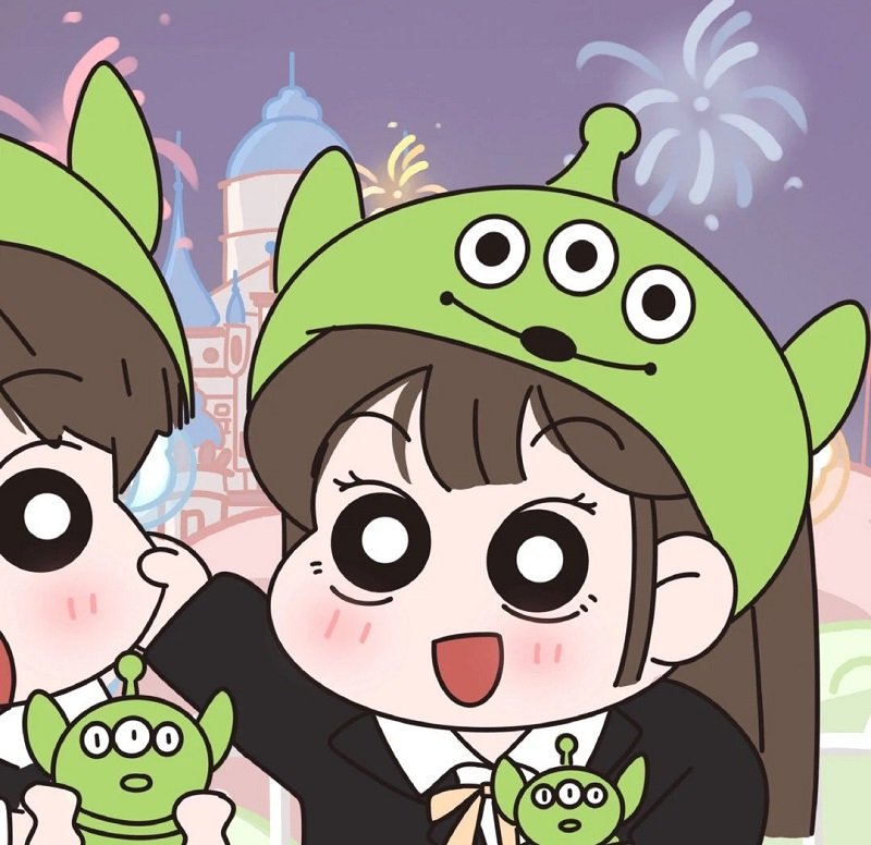 avatar đôi cute chibi 38