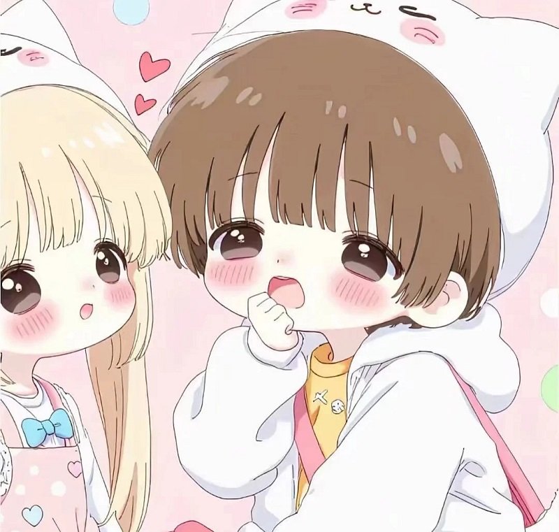 avatar đôi cute chibi 40