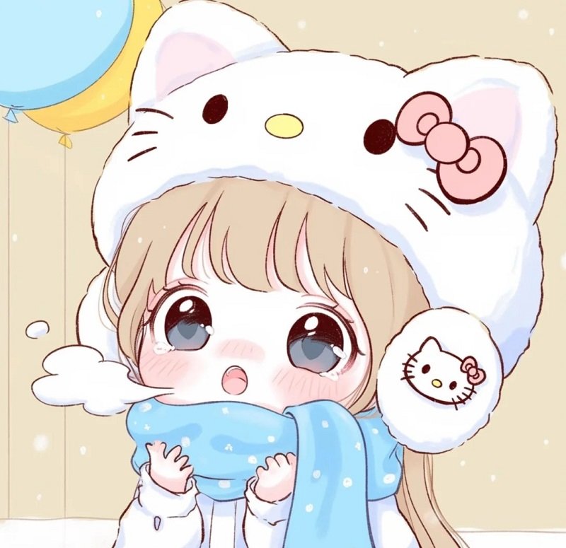 avatar đôi cute chibi 7