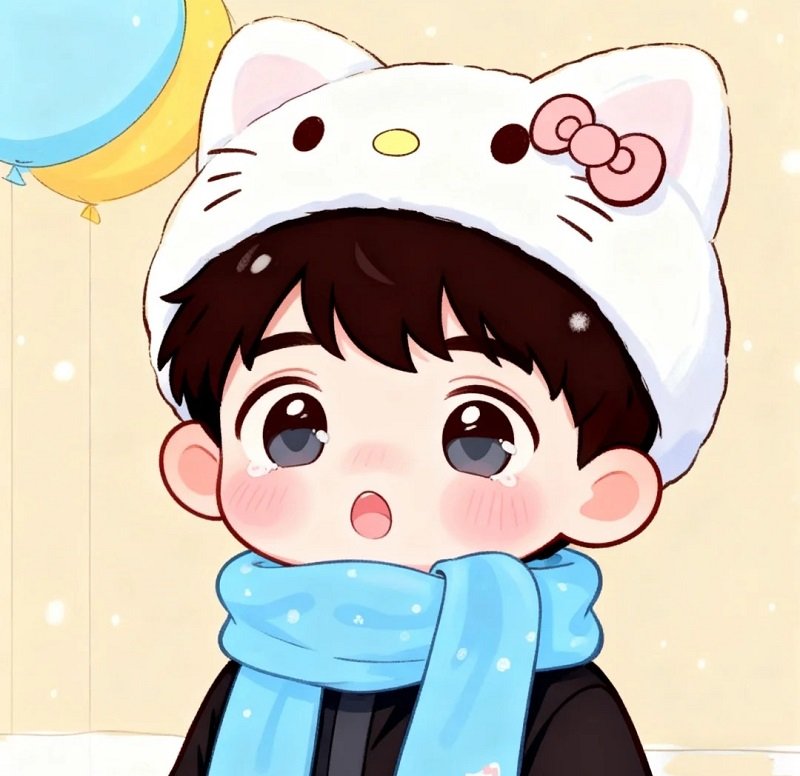 avatar đôi cute chibi 8