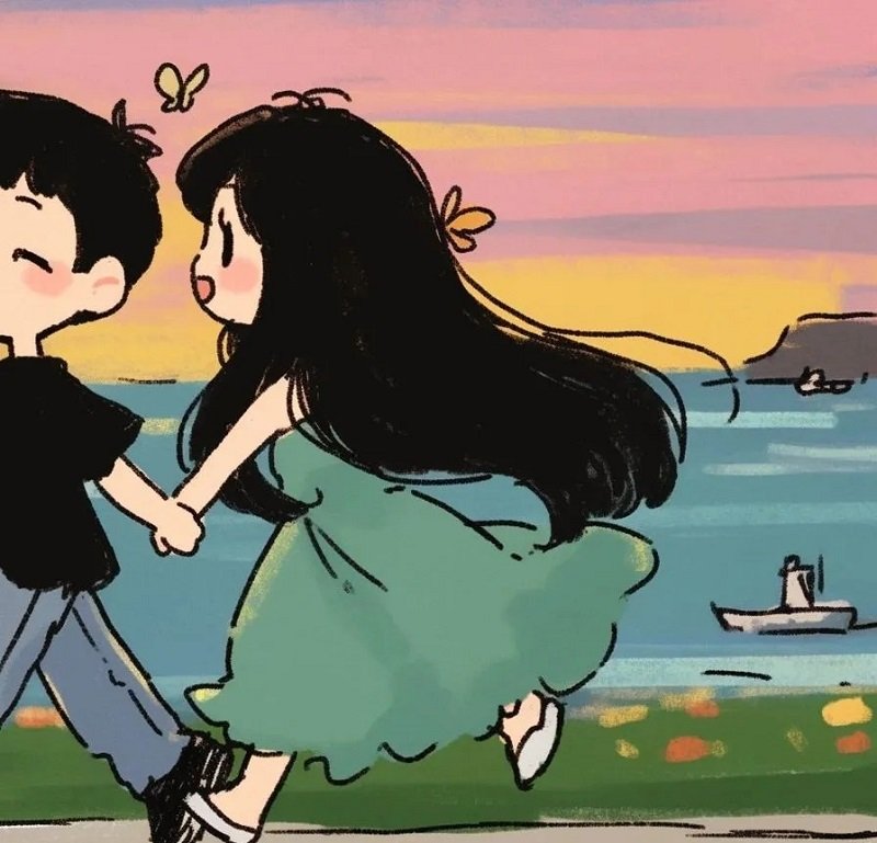 avatar đôi cute cho người yêu 17