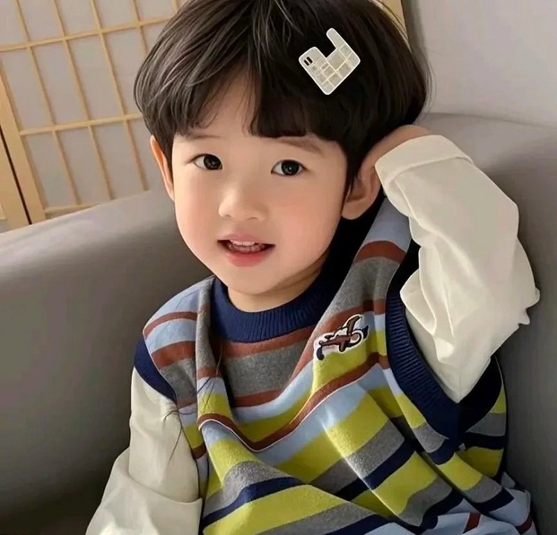 avatar đôi em bé hàn quốc 28