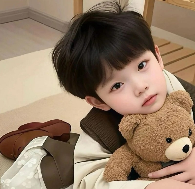 avatar đôi em bé hàn quốc 32