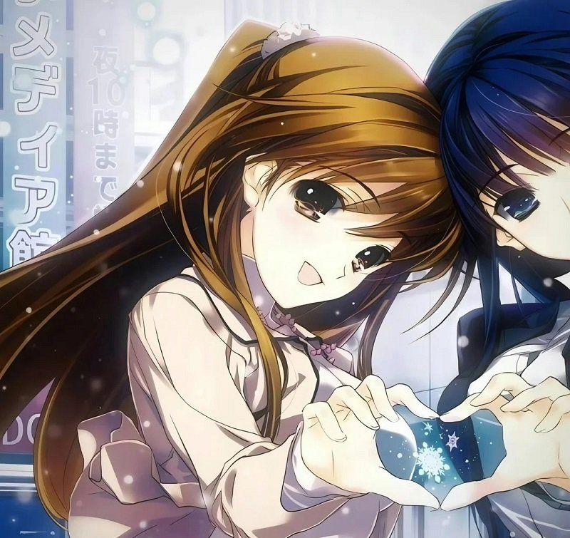 avatar đôi nữ dễ thương