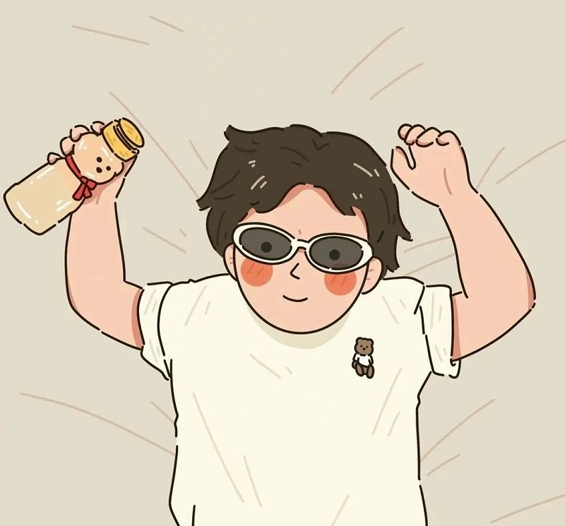 avatar fb vô tri đôi 17