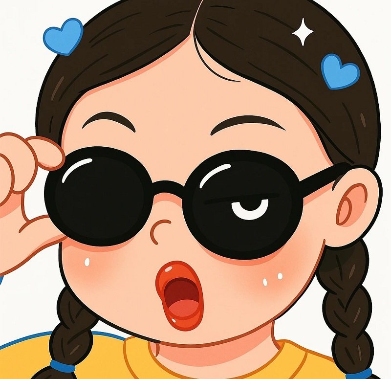 avatar fb vô tri nữ 8