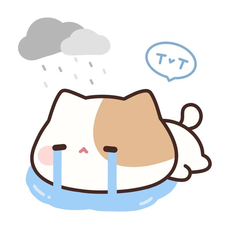 avatar gấu trắng buồn 14