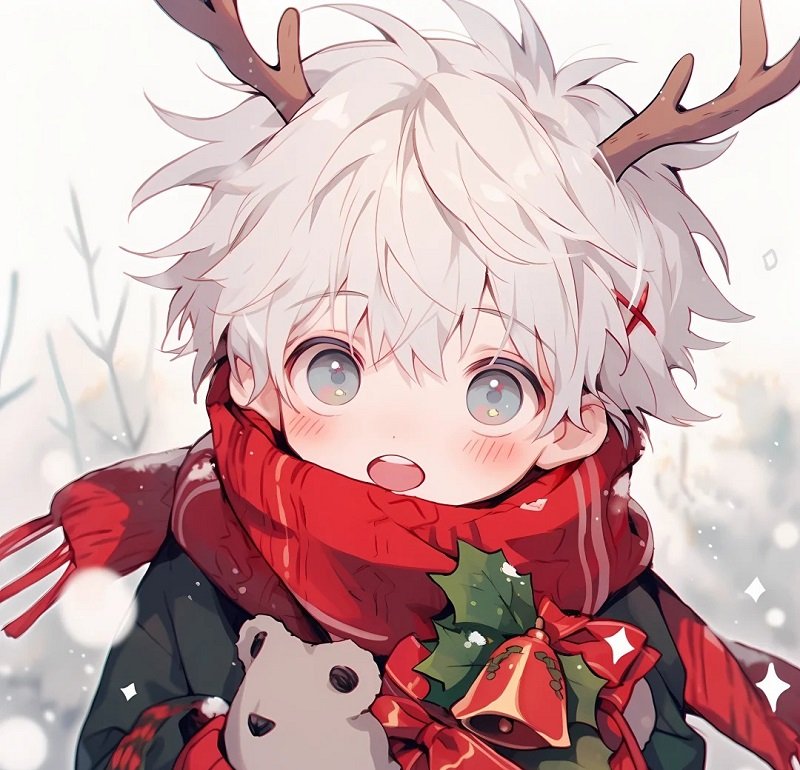 avatar giáng sinh anime 14