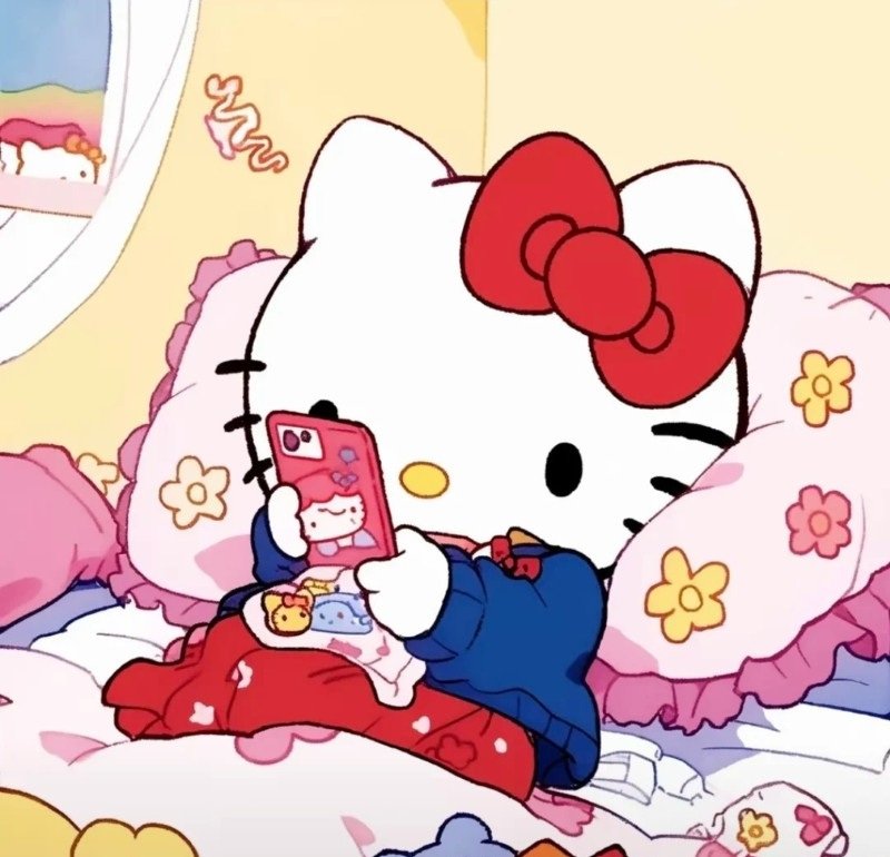 avatar hello kitty vô tri cute 1