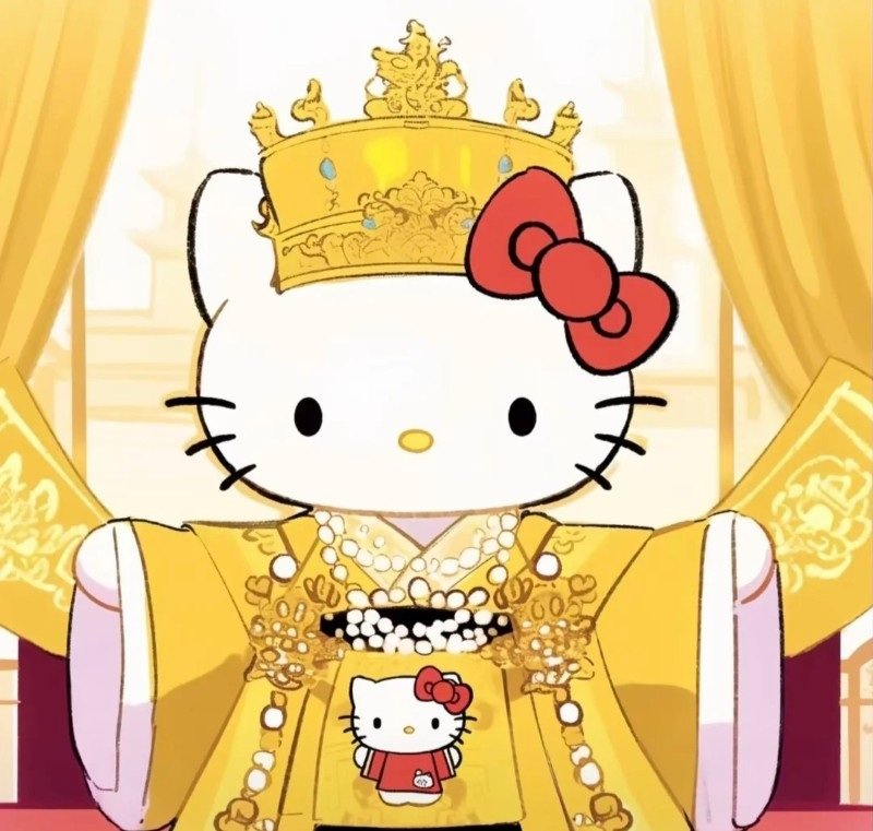 avatar hello kitty vô tri cute 5