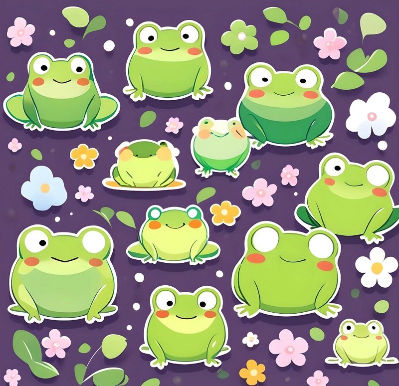 avatar hình con ếch cute 10