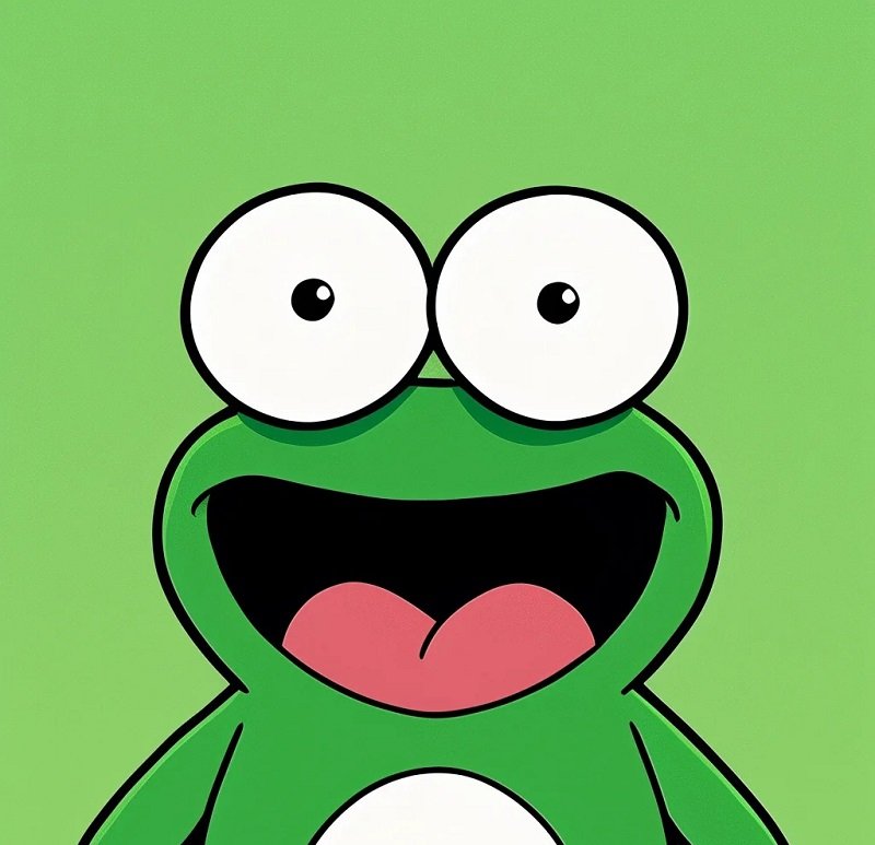 avatar hình con ếch cute 7