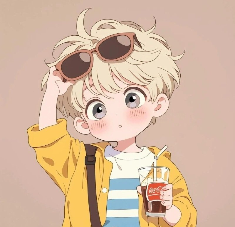 avatar hoạt hình cute nam 6