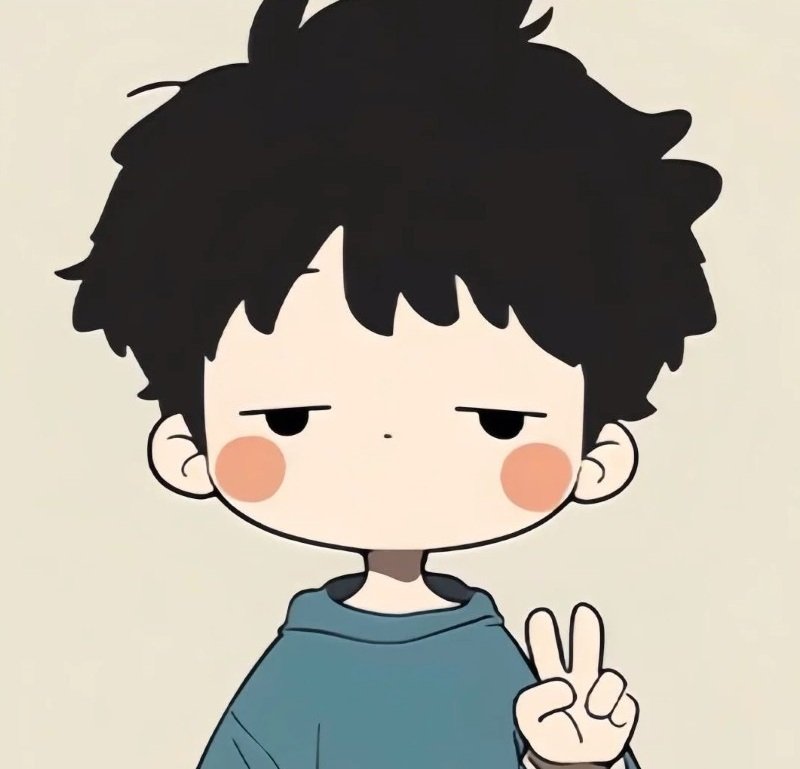 avatar hoạt hình cute nam 9