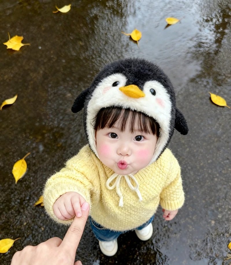 avatar meme ảnh em bé cute 2