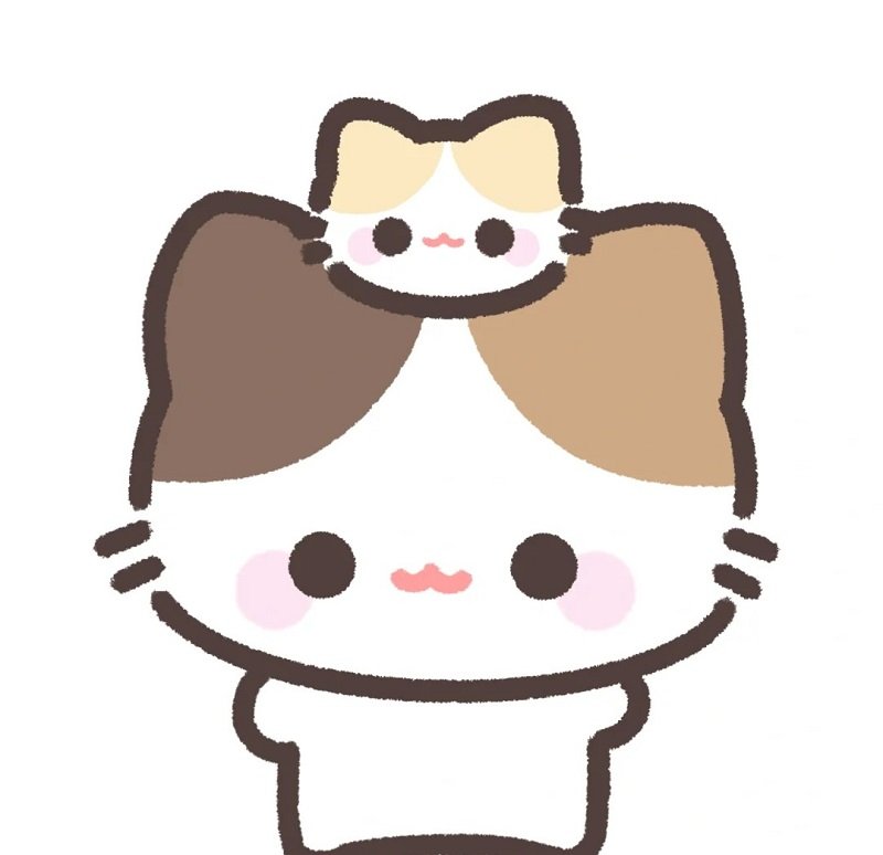 avatar mèo đôi 38