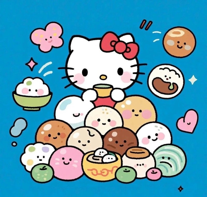 avatar mèo hello kitty vô tri 2